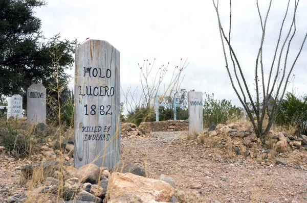 Boothill Graveyard Coconino Arizona Cemitério Wild West — Fotografia de Stock