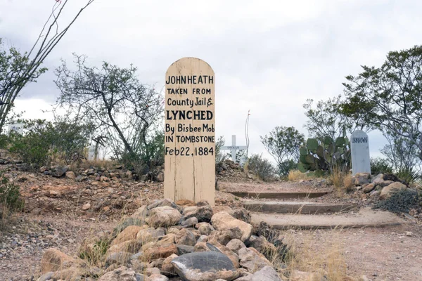 Boothill Graveyard Coconino Arizona Cemitério Wild West — Fotografia de Stock