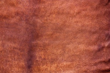 Doğal kahverengi deri dokusu arka planı