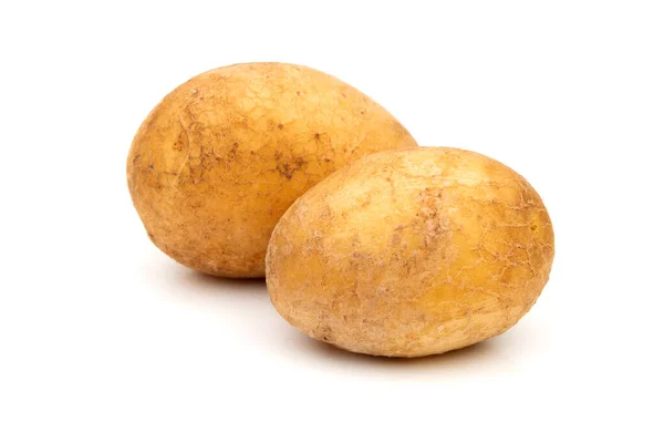 Nieuwe Aardappel Geïsoleerd Witte Achtergrond — Stockfoto