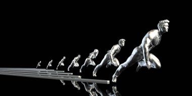 Başarı için çabası ve başarılı hedeflere ulaşmada