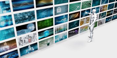 Dijital Video içeriği akışı için Multimedya Teknoloji kavramı