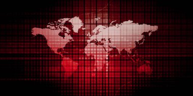 İnternet Konsepti Sanatında Global Teknoloji Çözümleri