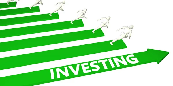 Investice Poradenství Obchodní Služby Jako Koncept — Stock fotografie