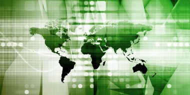 tedarik zinciri ağ lojistik ile Dünya Haritası