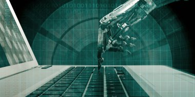 Otomasyon Teknolojisi Klavyede Robot İşleme Görevi