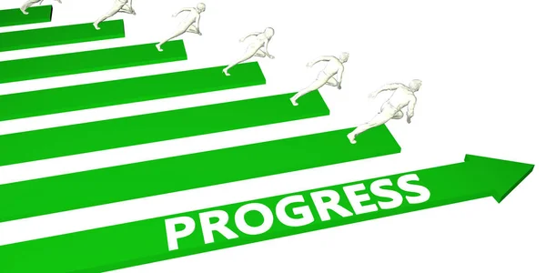 Progress Consulting Business Services Als Konzept — Stockfoto
