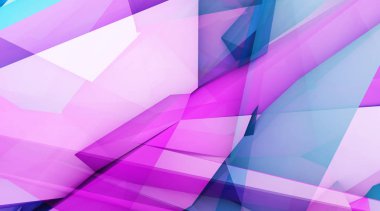 Gelecekçi Soyut Tasarım Arkaplanı veya Duvar Kağıdı Sanatı