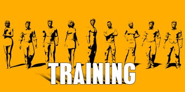 Üst üste duran profesyoneller ile eğitim kavramı