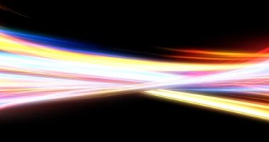 Parlak Enerji Hattını Karıştıran Neon Işıkları