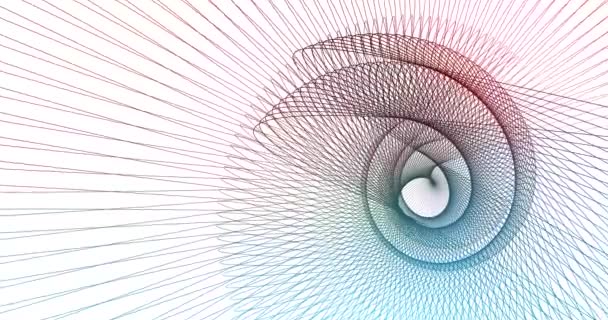 Creative Abstract Design Artystyczne Tło Art — Wideo stockowe