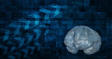 İnsan beyni teknoloji döngü bir tıp biliminin kavram olarak