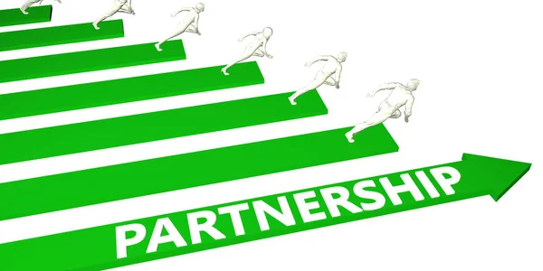 Consulenza Partenariato Servizi Alle Imprese Come Concetto — Foto Stock