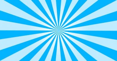 Mavi ve beyaz ışınları looping Sunray arka plan