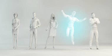 İş Adamı Başarıyı Kutluyor