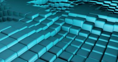 Döngü soyut küp arka plan