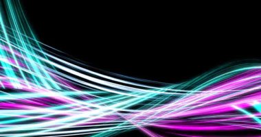 Parlak Enerji Hattını Karıştıran Neon Işıkları