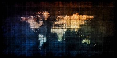 Steam punk Dünya Haritası