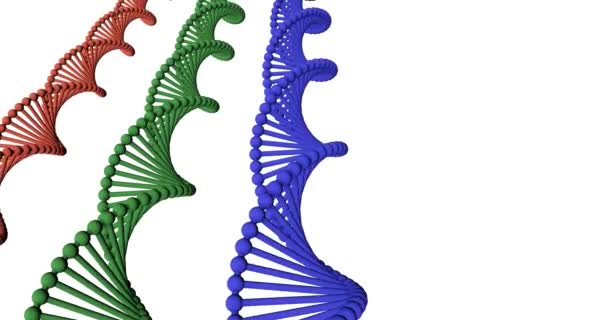 DNA Protein Sanatının Genetik Kod Dizisi — Stok video