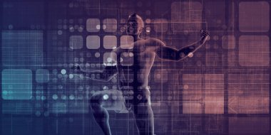 Spor Spor Konsepti Soyut bir arkaplan olarak