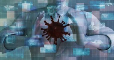 Covid-19 Haber Manşeti Arkaplan Kavramları Sanatı