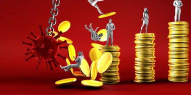 Ekonomik Yıkım Ekonomisi Coronavirüs Salgını tarafından Mahvedildi