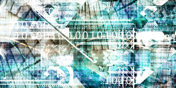 Медицинская генетика или генетическое ДНК абстрактное изображение