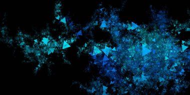 Soyut Küpler Döşeme Şablonu Arkaplan Olarak Şablon