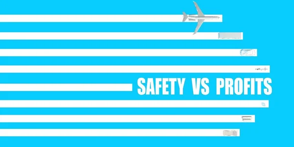 Safety Profits Information Update Traveler Concept — Stock Photo, Image