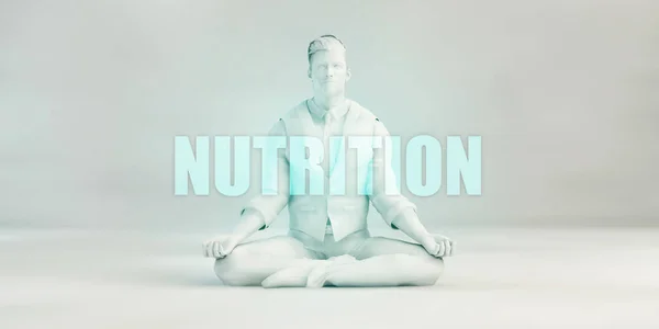 Nutrición Mantenimiento Calma Zen State Easy Solutions — Foto de Stock