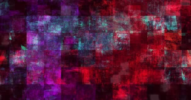 Przemysłowe kolorowe tle Grunge z Brudny Efekt Sztuki — Wideo stockowe