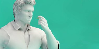 Beslenme İlaveleri ve Vitamin Yan Efektleri Konsepti