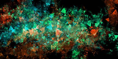 Bir Bilim Kurgu Sanatı Uzaylı Teknolojisi Arkaplanı