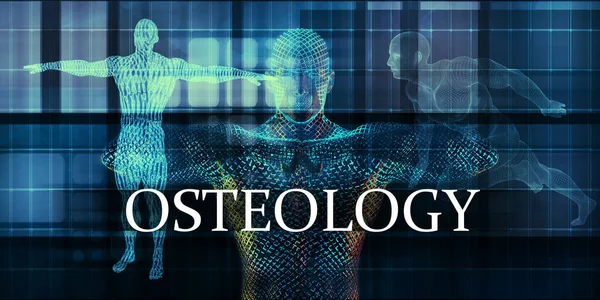 Osteologie Geneeskunde Onderzoek Als Medisch Concept — Stockfoto