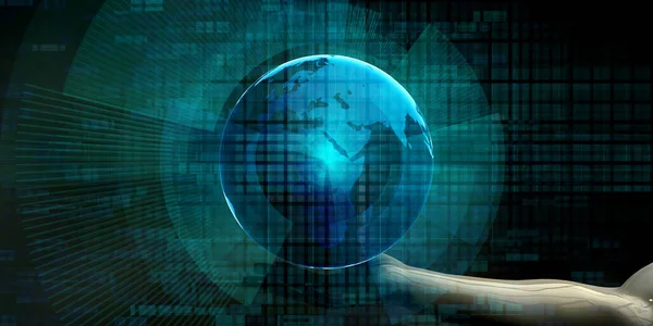 Análise Dados Tecnologia Análise Soluções Software — Fotografia de Stock