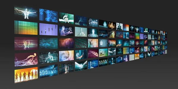 Digitale Marketing Video Analytics Als Een Technology Concept — Stockfoto