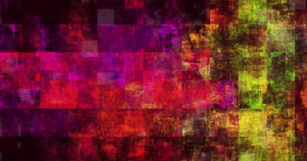 Grunge Concert Background as Colorful Abstract — Stock video