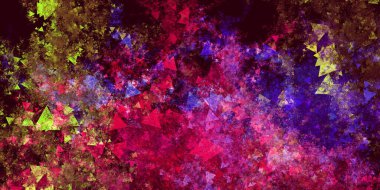 Tasarımcı Renkleri Desenli Renkli Arkaplan Deseni