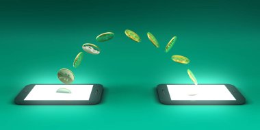 Fintech Concept olarak Akıllı Telefon Bankacılık Online
