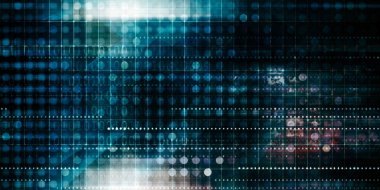 İnternette Dijital Konsept Olarak Çevrimiçi Güvenlik