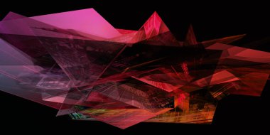 Dijital Soyut Arkaplan olarak Bilim Teknolojisi