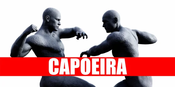 Capoeira Sınıfı Dövüş Sporları Arkaplanı — Stok fotoğraf