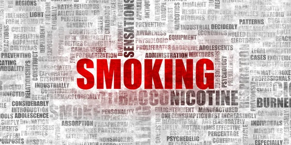 Merokok Dan Menghentikan Seseorang Menjadi Seorang Perokok — Stok Foto