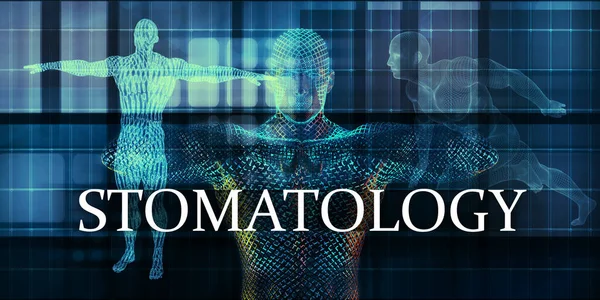 Stomatologie Geneeskunde Onderzoek Als Medisch Concept — Stockfoto