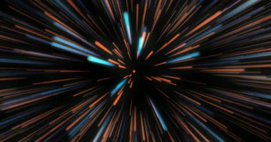 Parlayan Enerji Çizgileriyle Hız Özeti