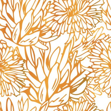 Vektör şirin seamless modeli. Parlak yaz yonca