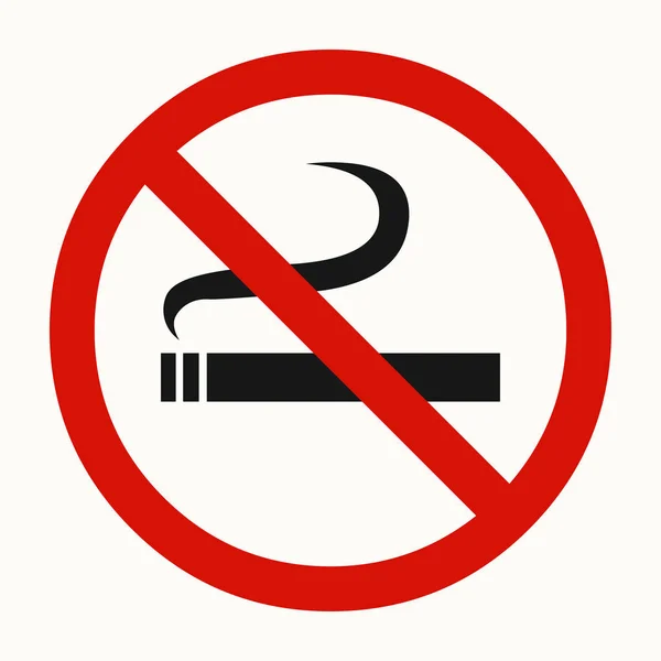 No smoking. vector illustration — Stock Vector