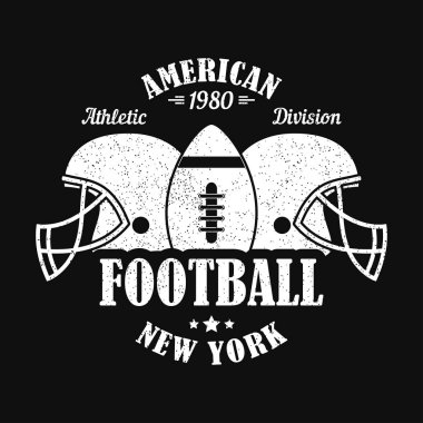 New York, Amerikan futbolu baskısı.