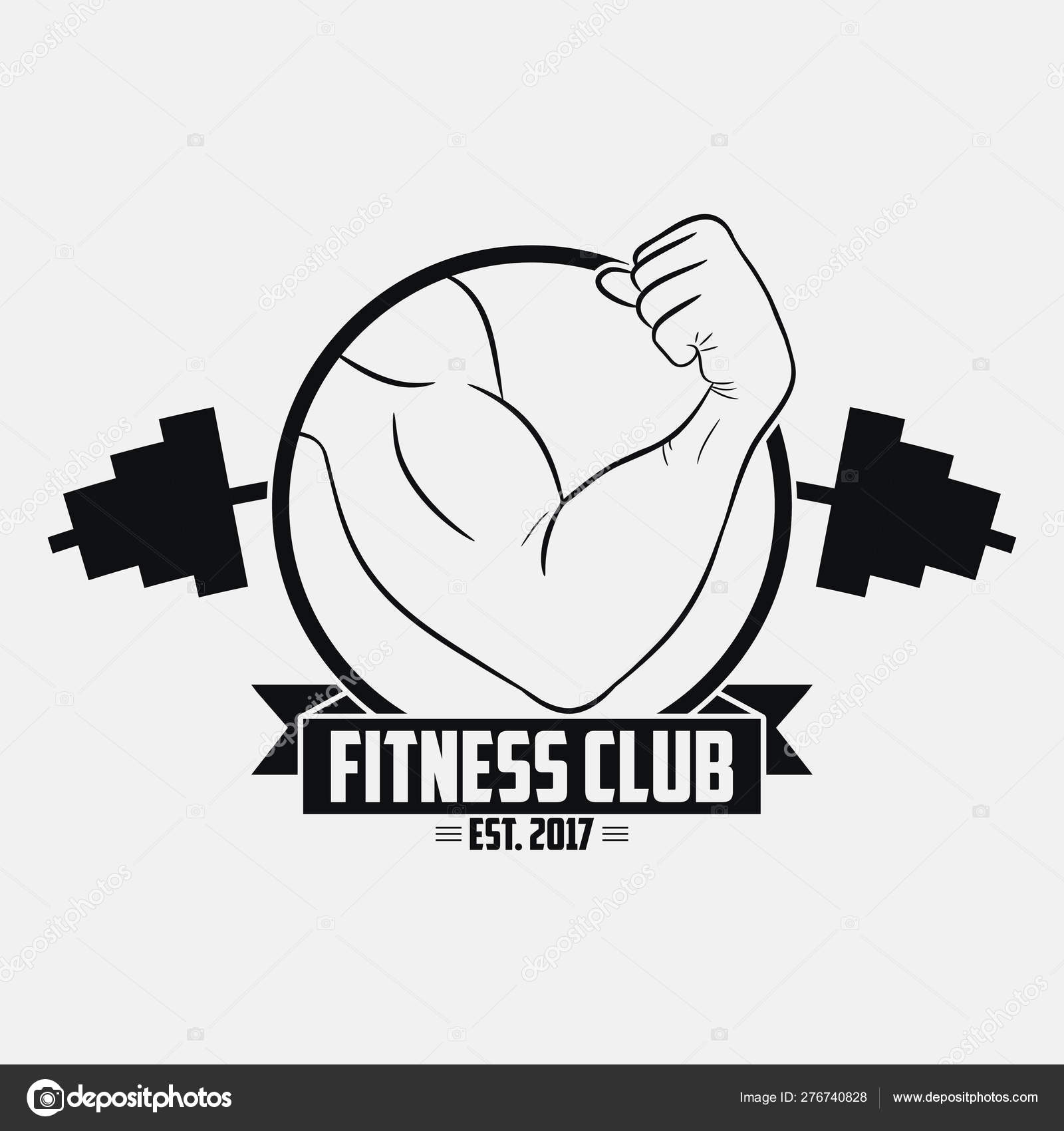 Fitness Club Gym Logo Stock Vector Image By C Remo Designer