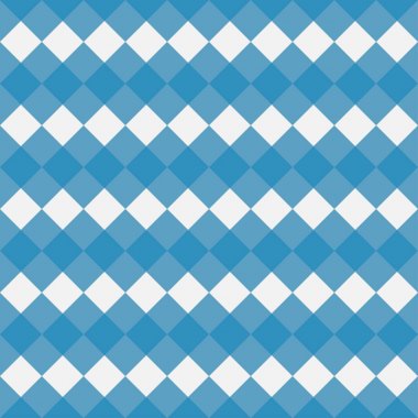 Mavi Gingham dikişsiz desen.